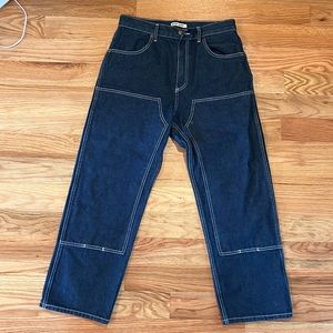NWOT Rudy June Adult Utility Jean - Indigo Wash